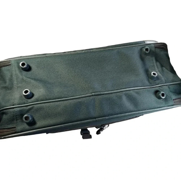 Atlantic Vintage Luggage Tote Forest Green Color - Picture 4 of 8